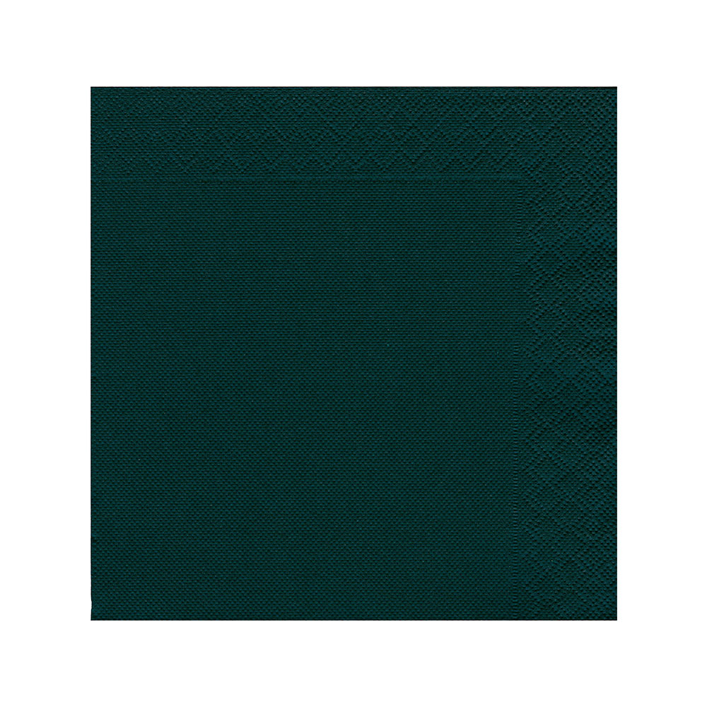 Servilletas 40x40. 2 Capas (50 Ud.) Negras