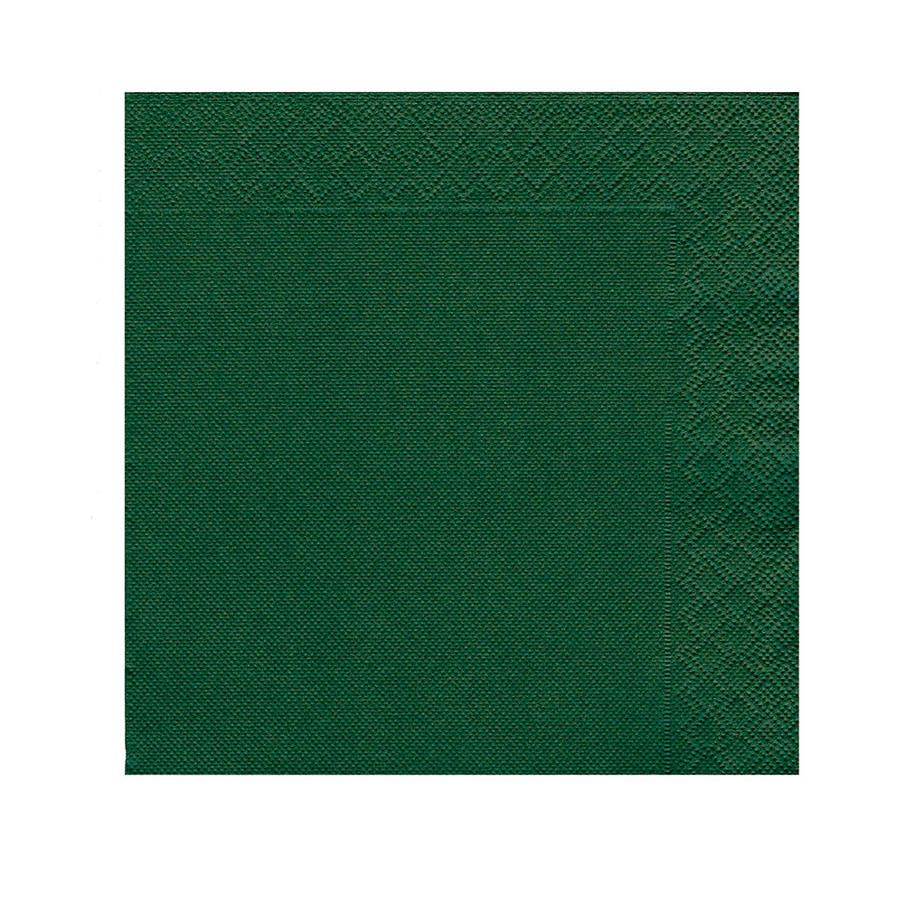 Servilletas 40x40. 2 Capas (50 Ud.) Verdes