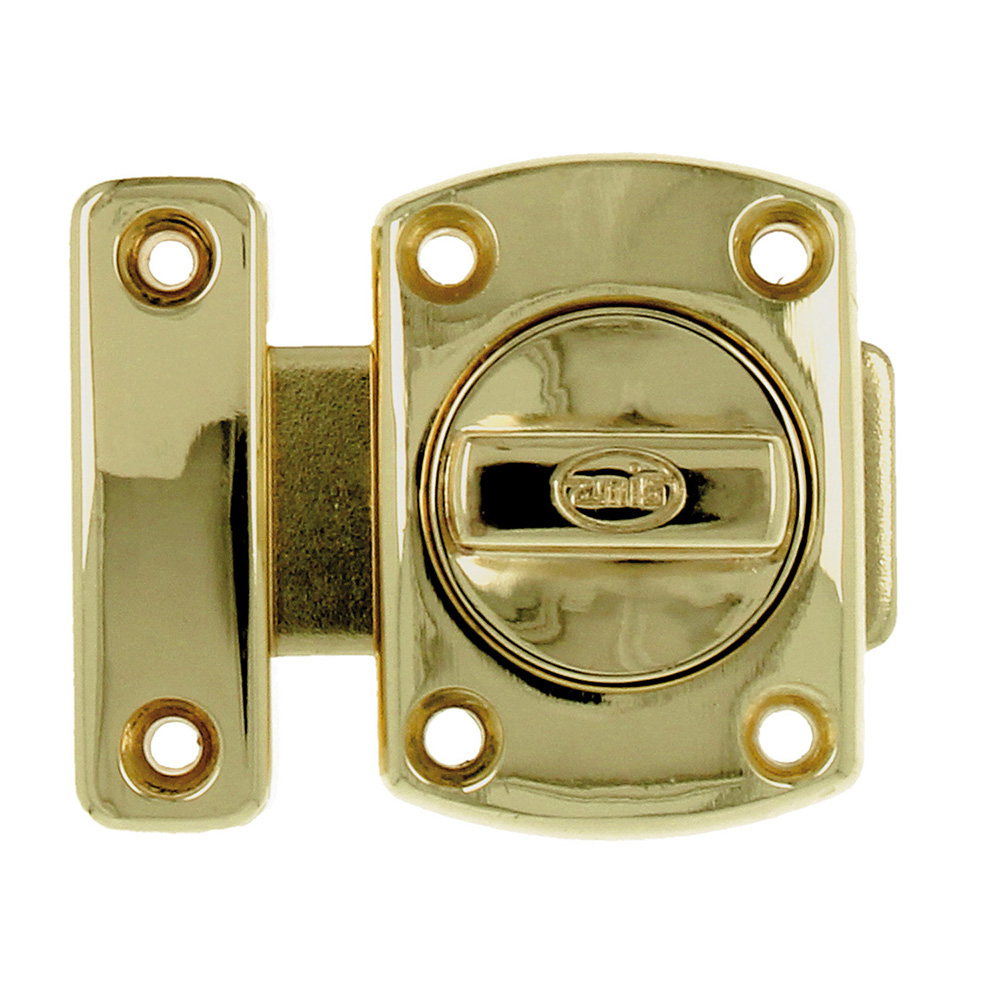 Pasador sobreponer 30x42mm. Zamak níquel cepillado - Mod. 388