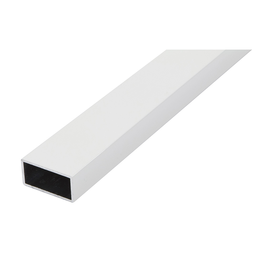 Tubo rectangular de aluminio de 30 x 15 x 1,3 mm - 79537