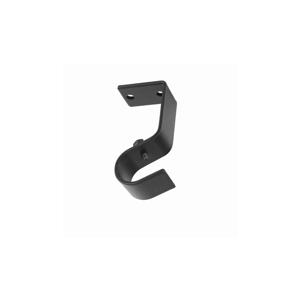 Soporte Techo Metal Negro. 22Mm Antique