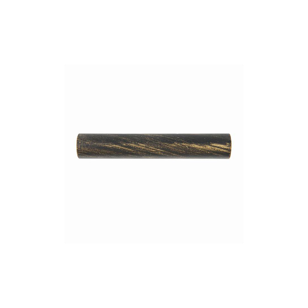 Tubo Metal Negro Oro 150Cm. 22Mm Antique