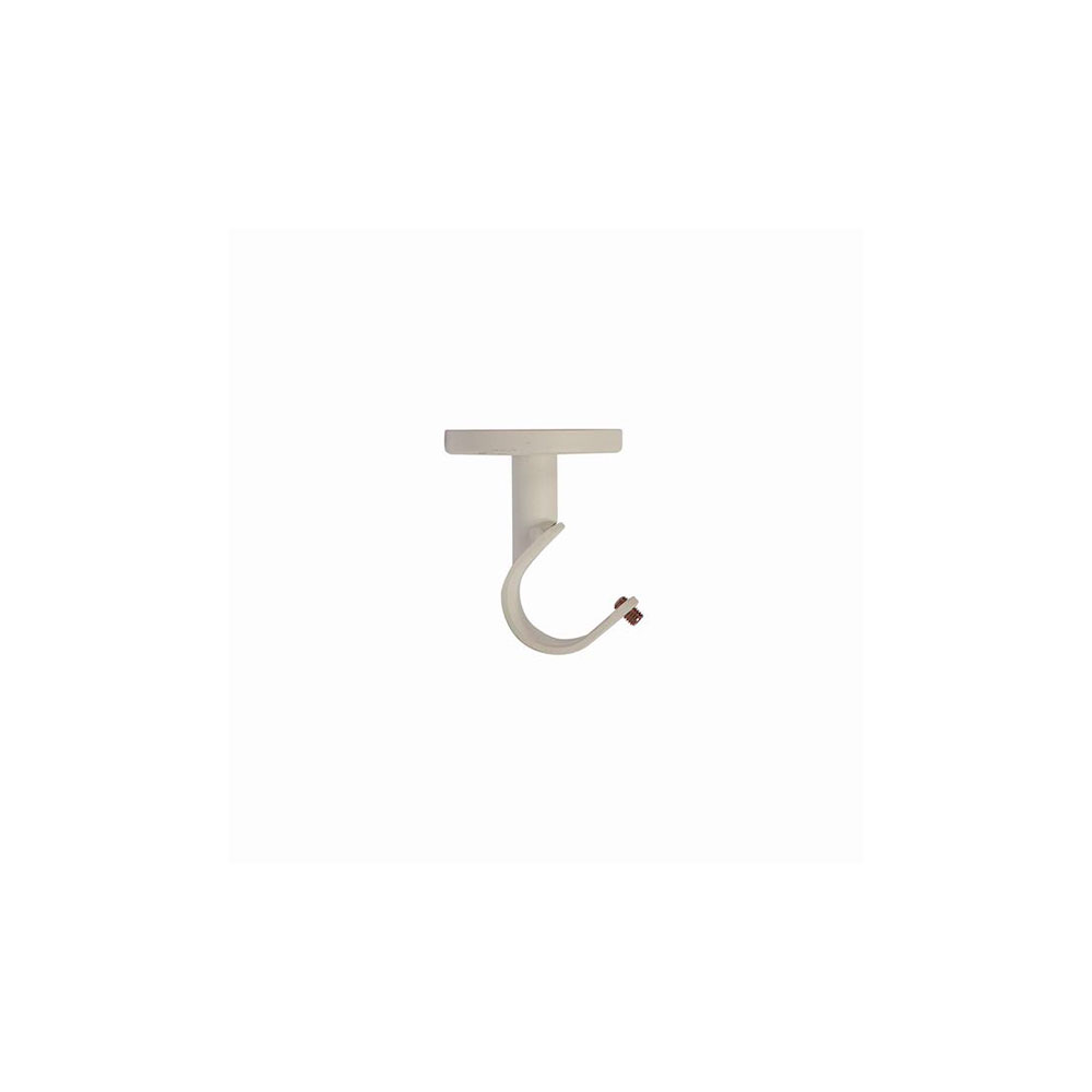 Soporte Metal Techo 47Mm Blanco 25Mm (1U)