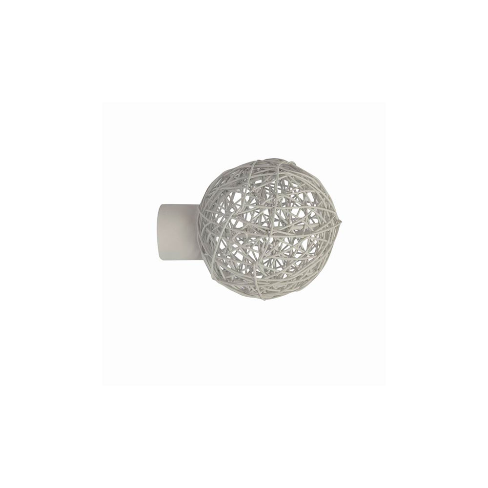 Terminal Metal Loft Nido Blanco 25Mm (1U)