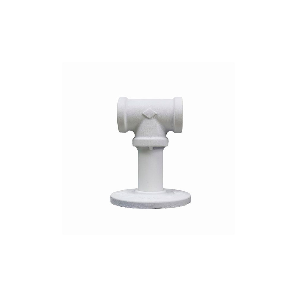 Soporte Central Metal Ferro-System Blanco De 9Cm (1Ud)