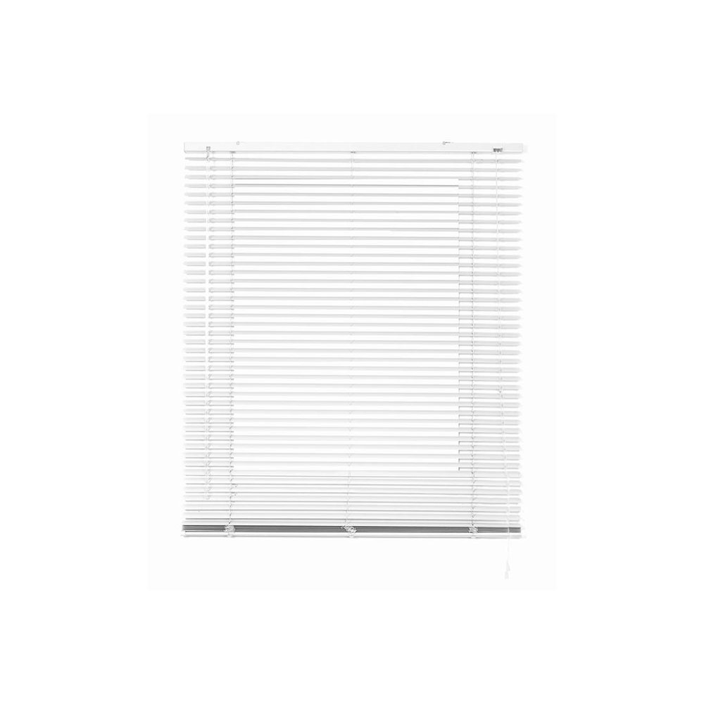 Veneciana Techno Aluminio 25Mm  Blanco 120x250Cm