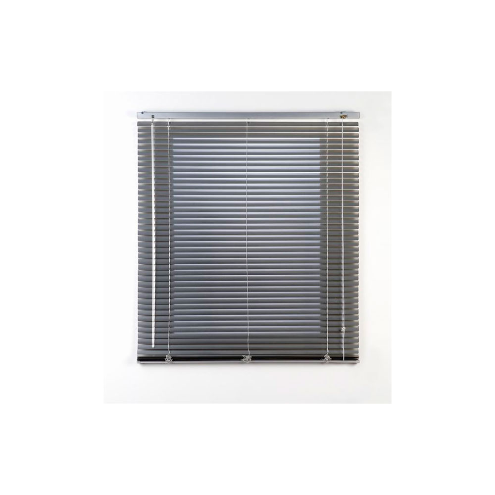 Veneciana Techno Aluminio 25Mm Plata 120x250Cm