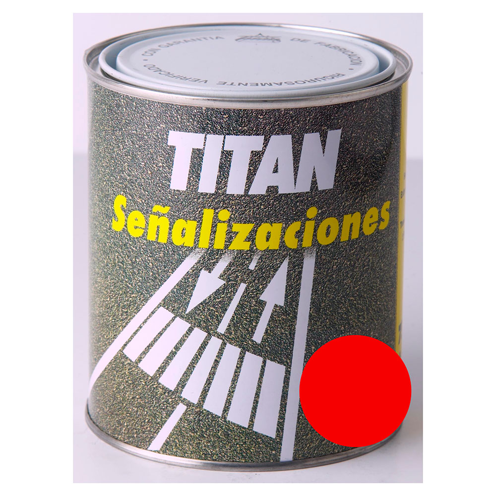 Titan  Señalizaciones Roja 750