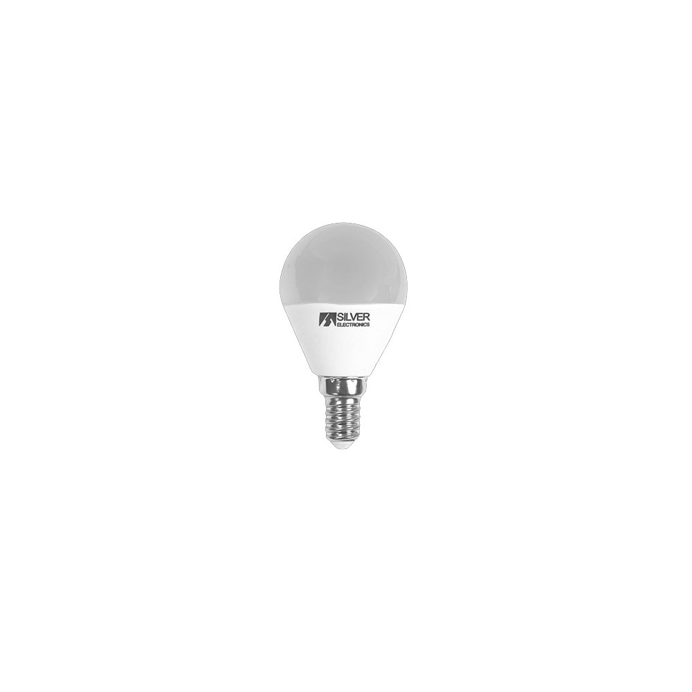 Bombilla Led Esferica Regulable 5W E14 3000K Luz Calida 320Lm