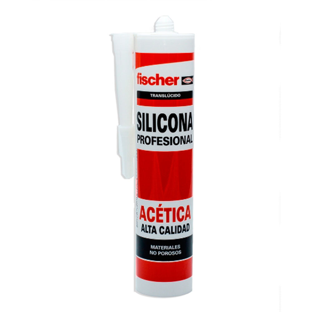 Silicona acética profesional transparente de alta calidad