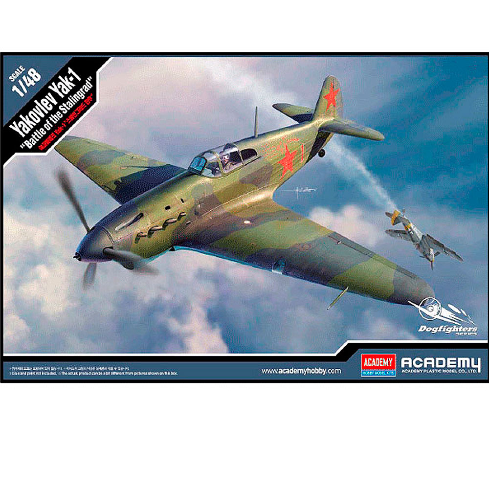 Academy Avión Yakovlev Yak-1 Stalingrad Battle 1/48