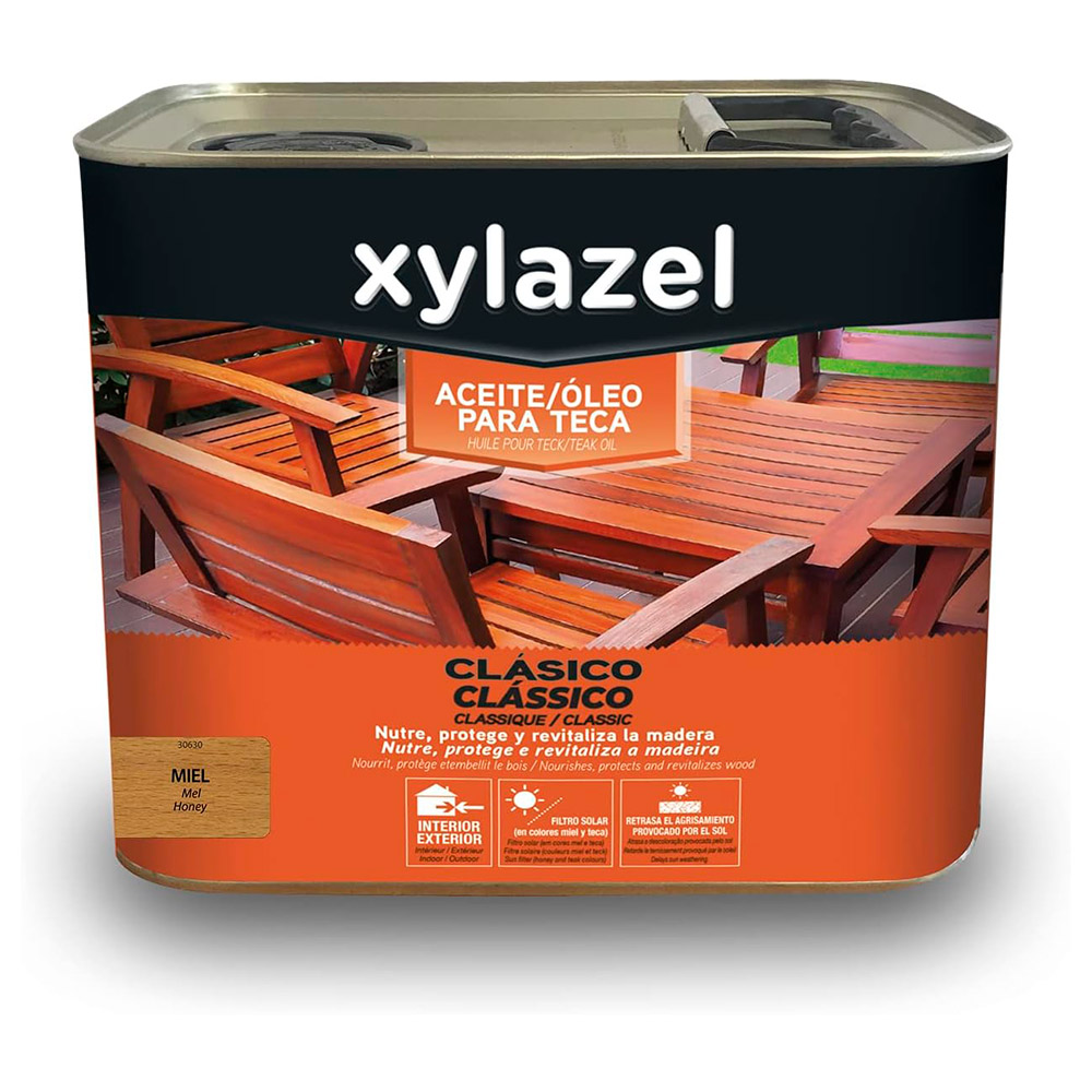 Xylazel Aceite Teca Miel 2,5 l