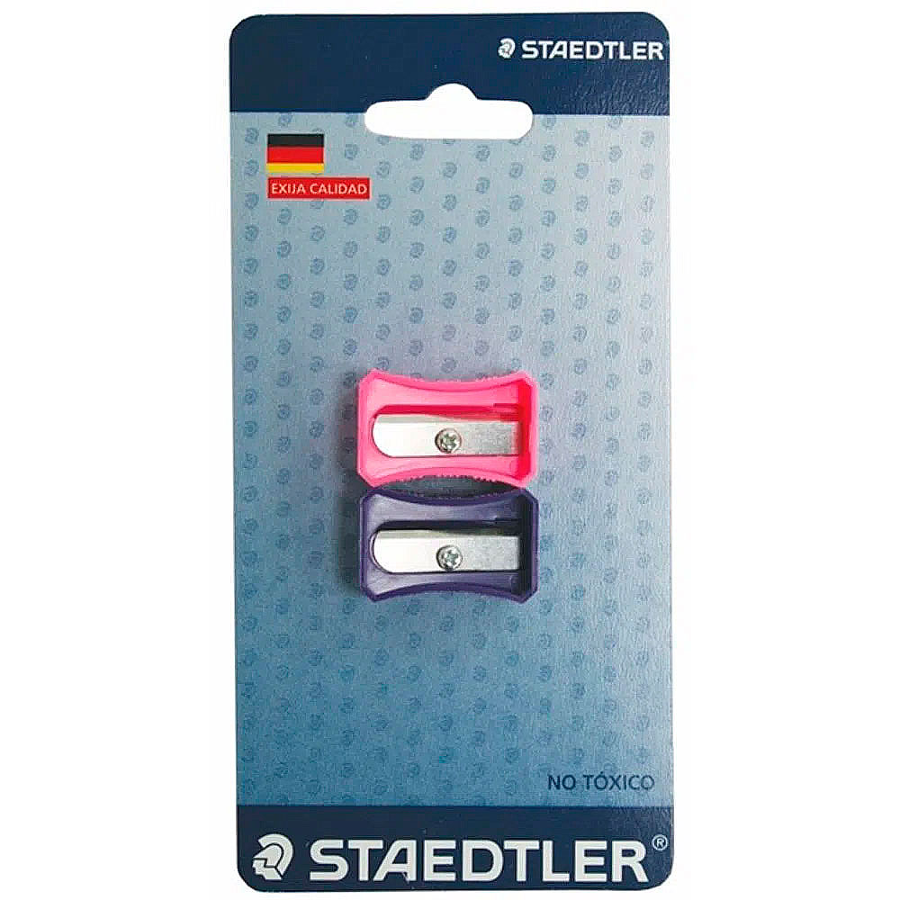 Sacapuntas de Plástico 2 uds.