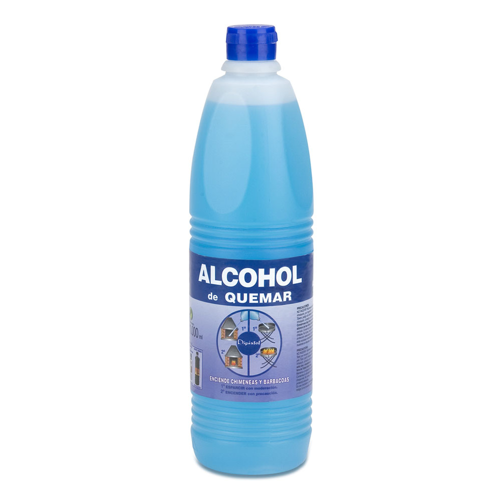 Alcohol de Quemar Plástico 1 l