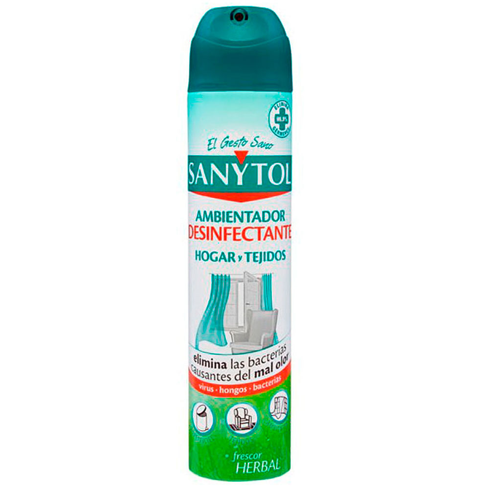 Sanytol Desinfectante Ambientador Hogar Y Textiles Spray Pack De 3