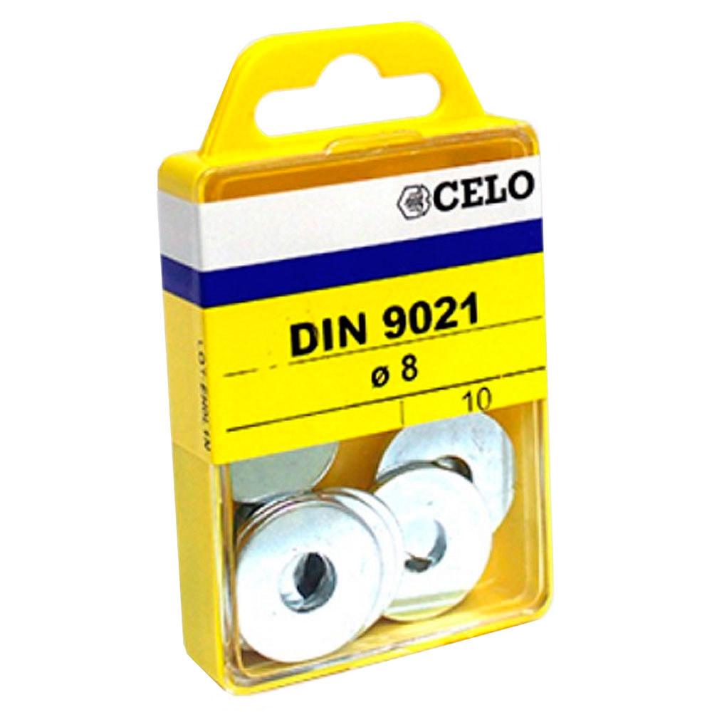 Arandela Plana Din 9021 M8 Cincada (10u.)