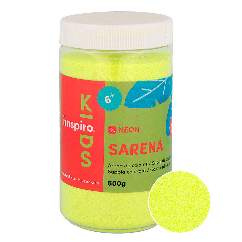 Arena Neon Amarilla 600 Gr. 1752