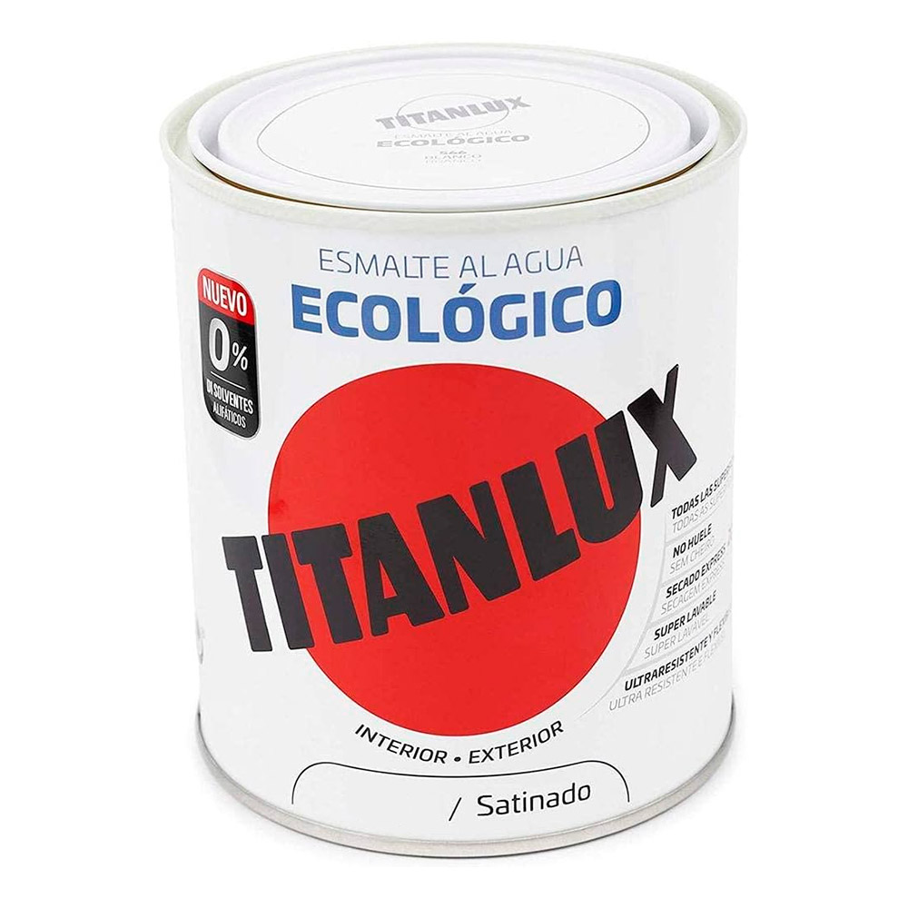 Titanlux Esmalte Satinado Ecológico Base Inter. 750ml