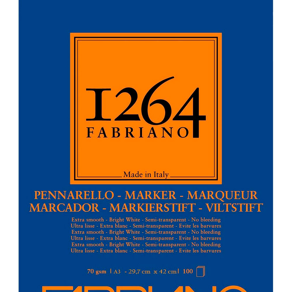 Bloc Marker A3 70g Glued 100sh