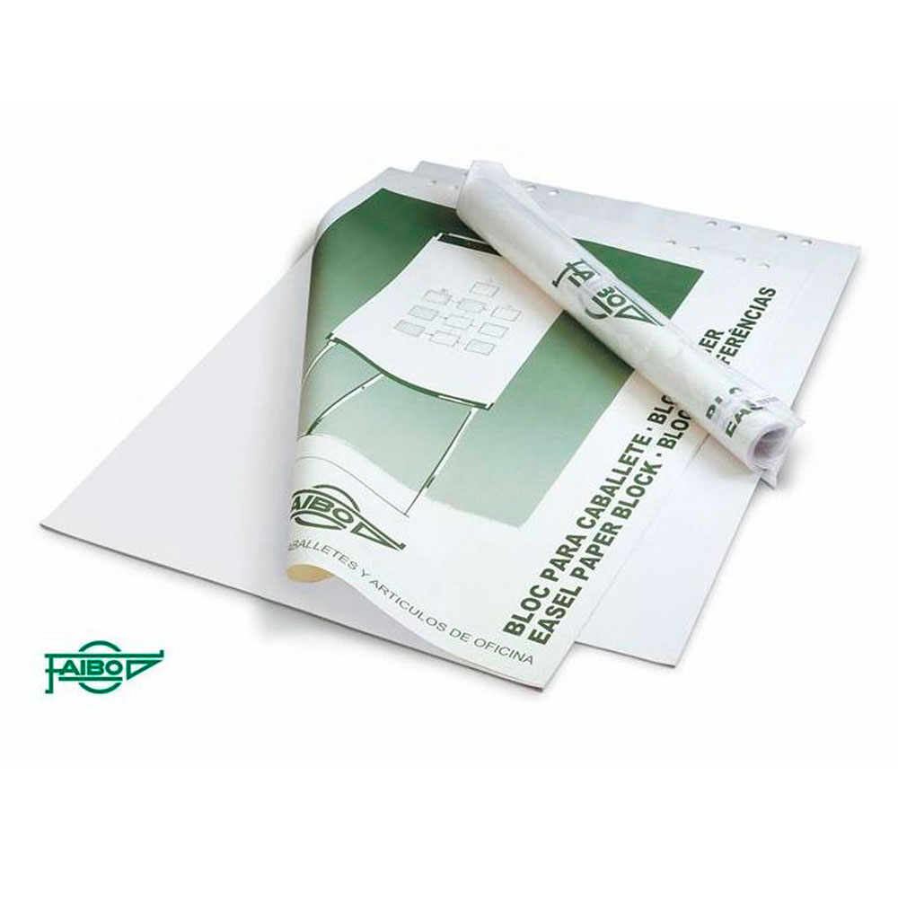 Bloc Pizarra Uni-Reunión 25 hojas lisas 65x90 cm