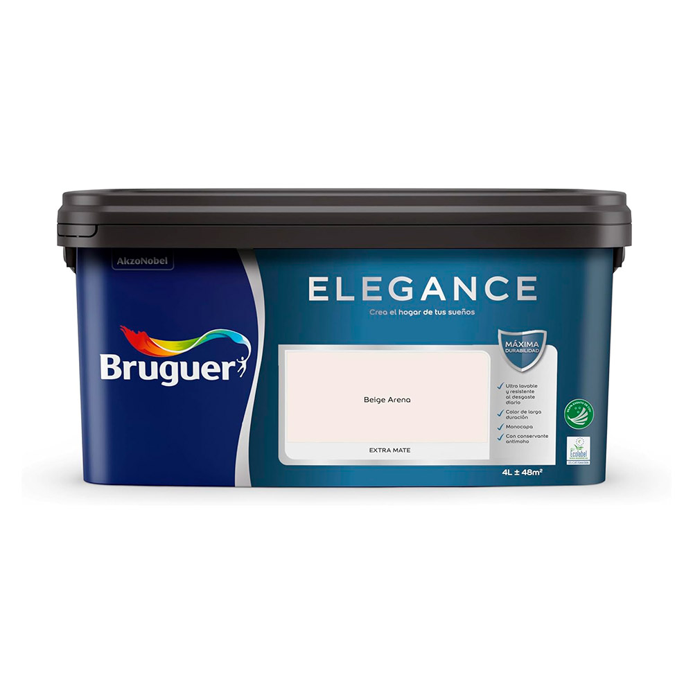 Pintura Bruguer Elegance Beige Arena 4 l