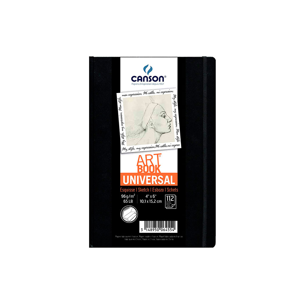 Cuad Canson Universal Fino 96G 10