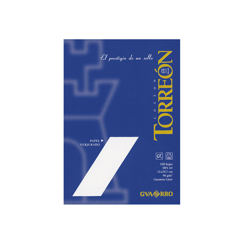 Hoja Guarro Torreón 10% Verj Blanco 90G 70x100Cm