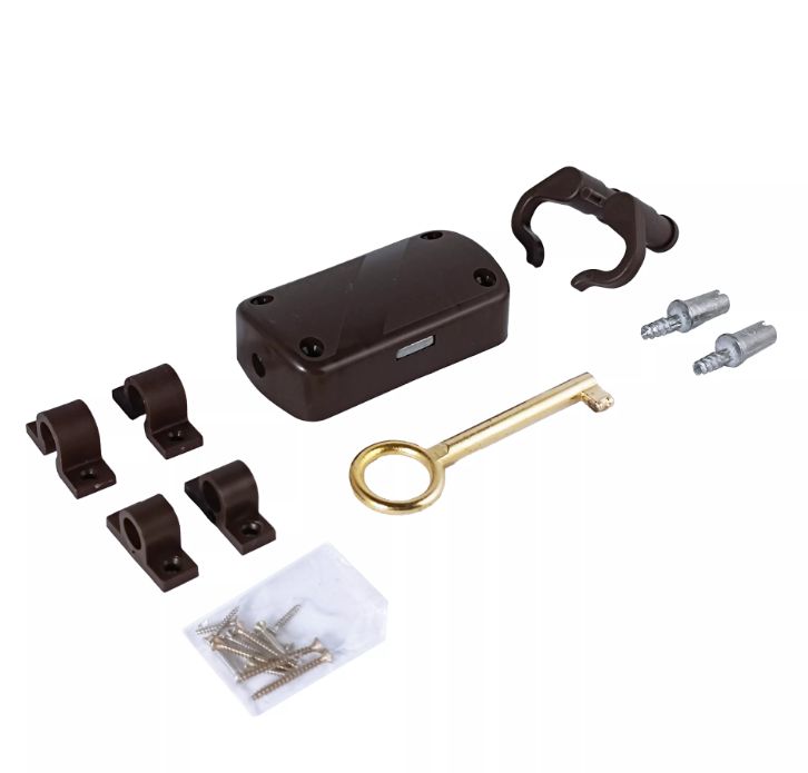 Cerradura Armario Falleba Marrón