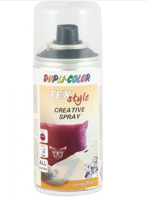 Spray Pintura para Textil Negro 150ml.
