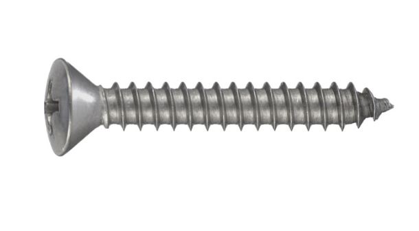 Tornillo Autorroscante Acero inoxidable 4,2x25mm. DIN 7983 (16u.)