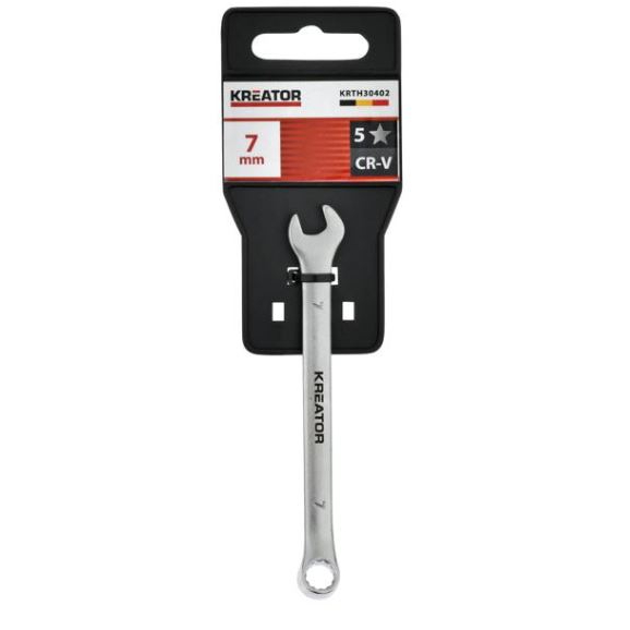 Llave Fija Combinada Acero 7mm.