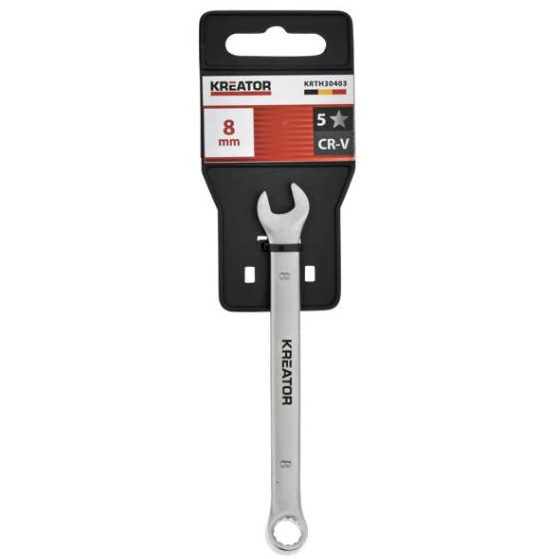 Llave Fija Combinada Acero 8mm.