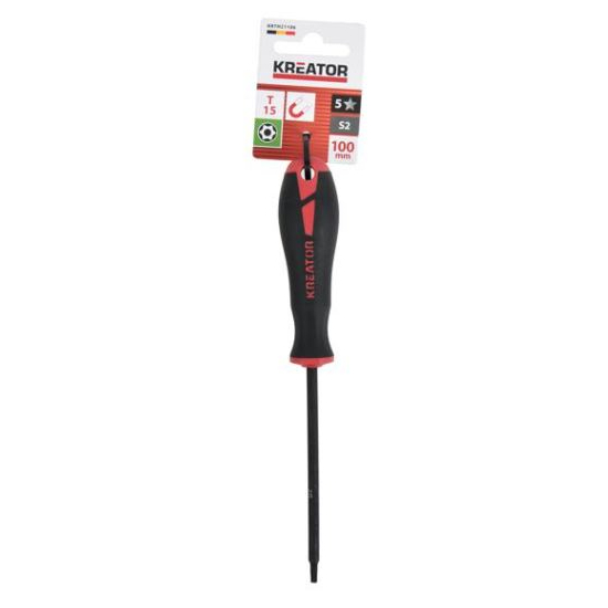 Destornillador Torx T-15 100mm.