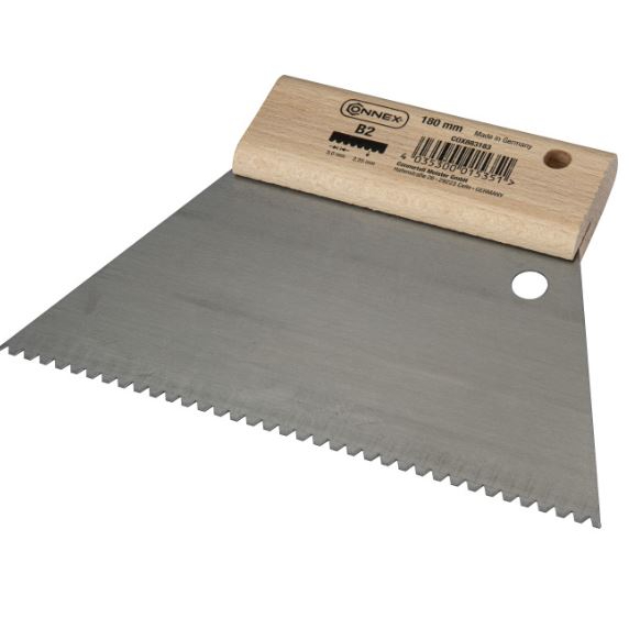 Espátula Dentada 180 Mm, B2