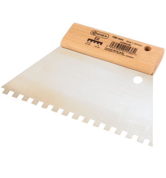 Espátula Dentada 180 Mm, C2
