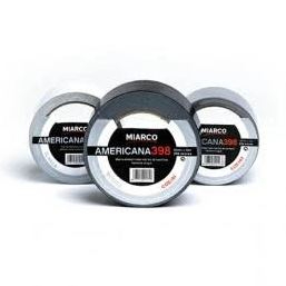 Cinta Americana 398 Negro 50mmx 50m