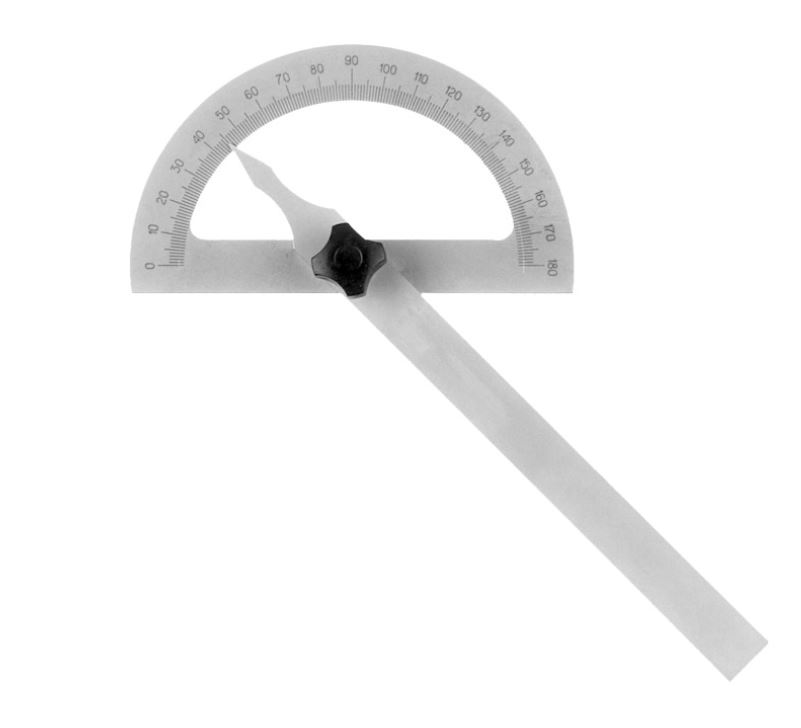 Transportador Angulos 0 a 180º