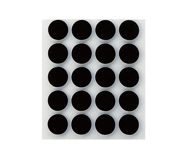 Antideslizante Adhesivo Negro diámetro 17 Mm. (20u.)