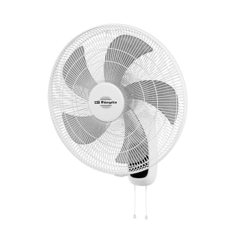 Ventilador Pared 5 Aspas 60 W. 3 Velocidades. 45cm.