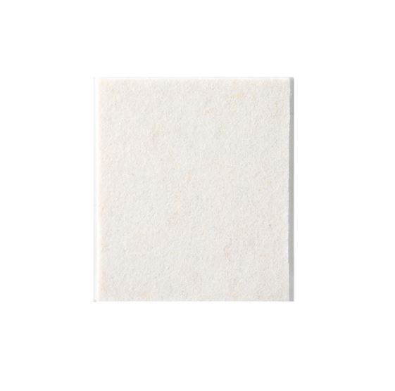Fieltro Lana Adhesivo Blanco 3x100x85 mm.