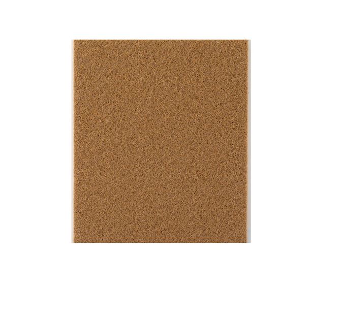 Fieltro Sintetico Adhesivo Marrón 3x100x85 mm.