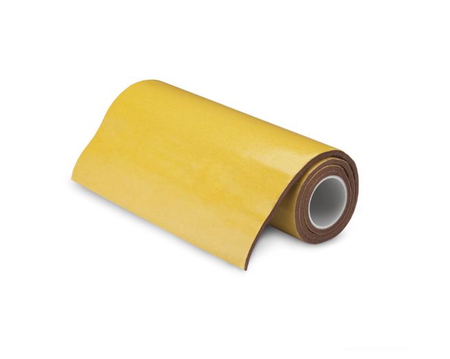 Fieltro Sintético Adhesivo Marrón 3x200x500 mm.