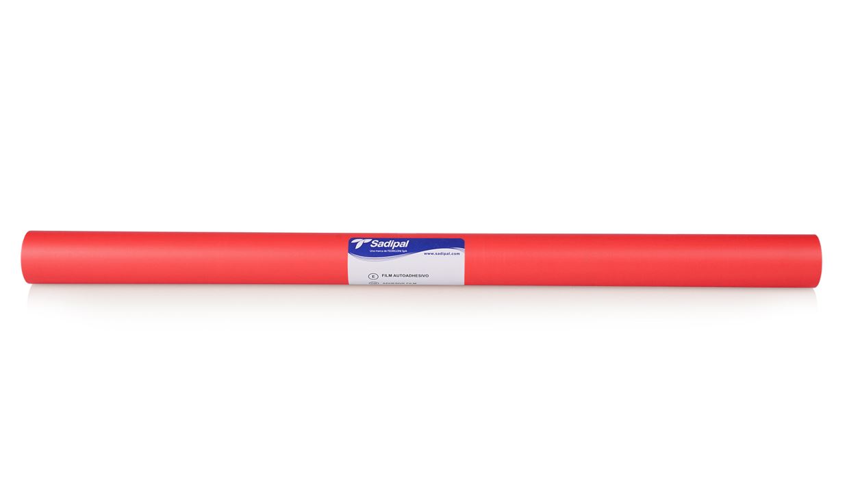 Film Adhesivo Color Vinilo 70 Rojo Mate 0,50 X 15m