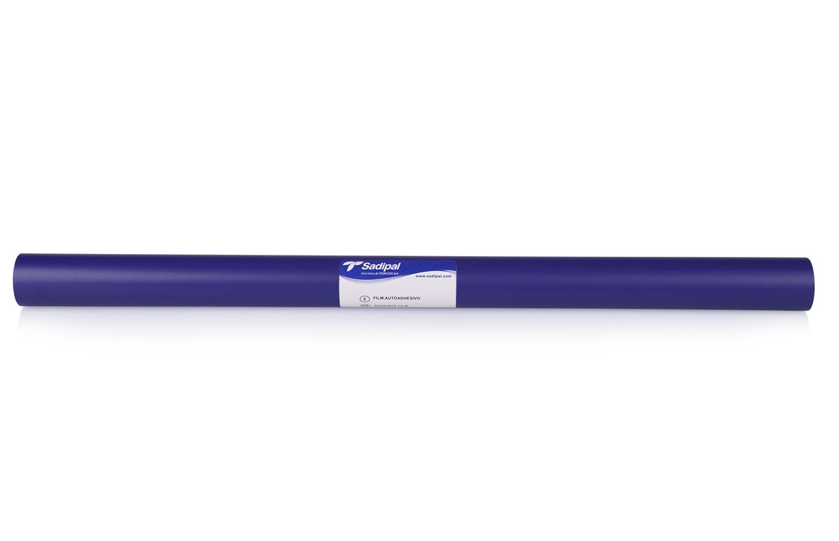 Film Adhesivo Color Vinilo 70 Azul Fuerte Mate 0,50 X 15m