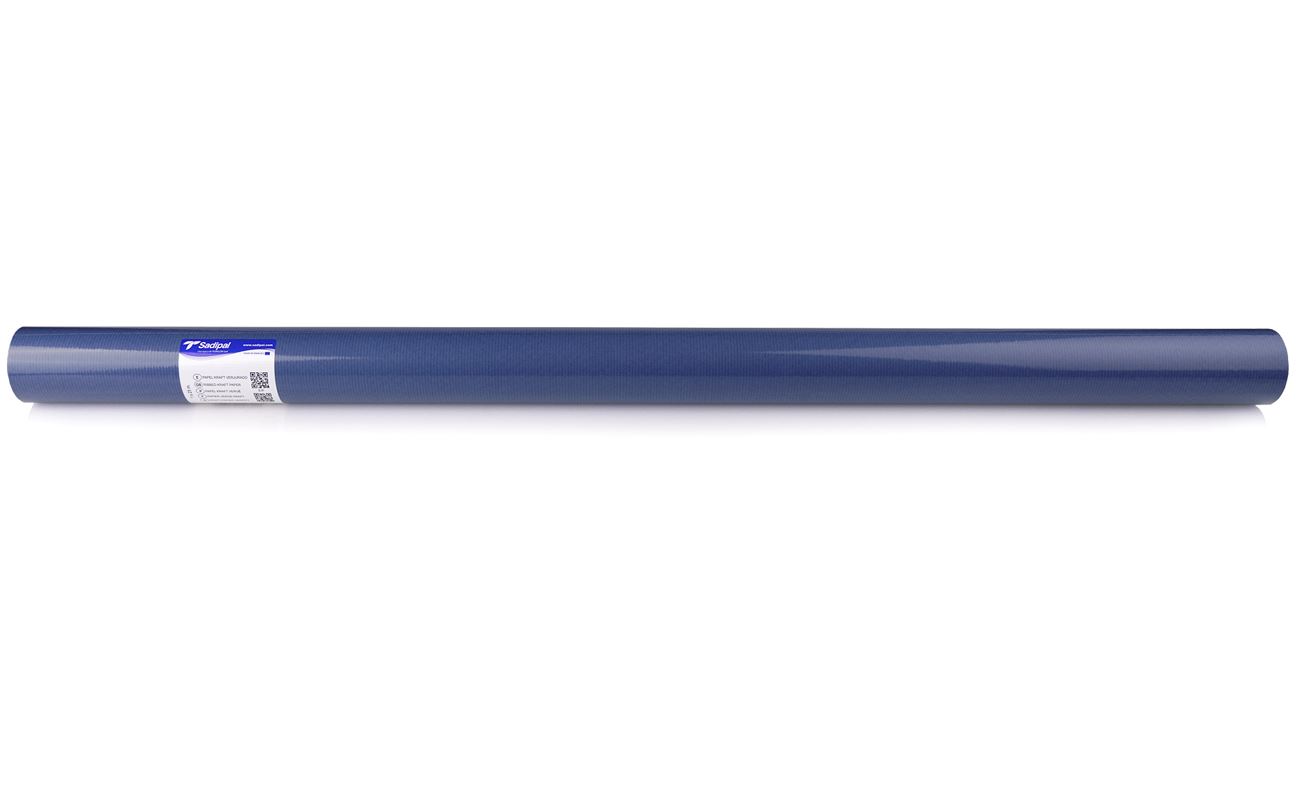 Papel Kraft Azul Azurita 65g 1x25m