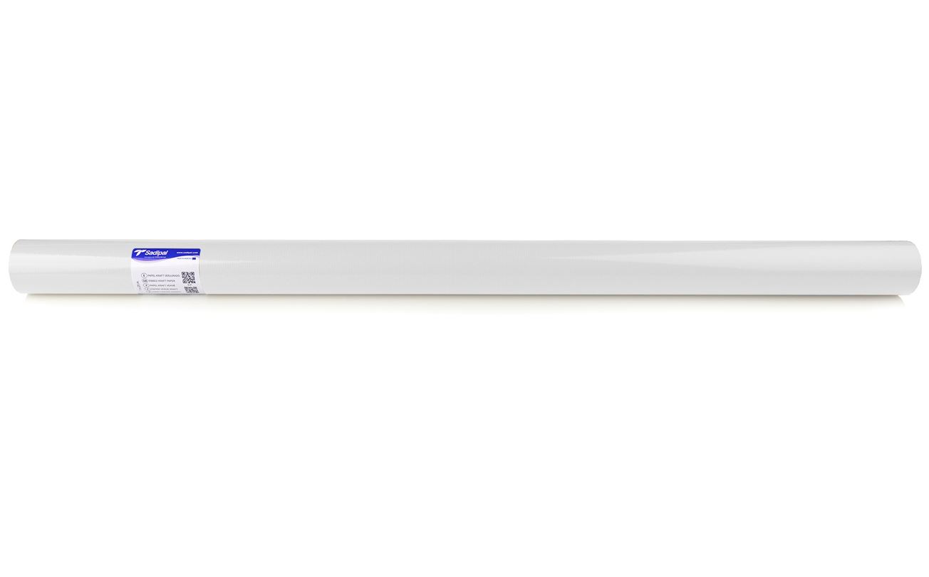 Papel Kraft Blanco 60g 1x25m