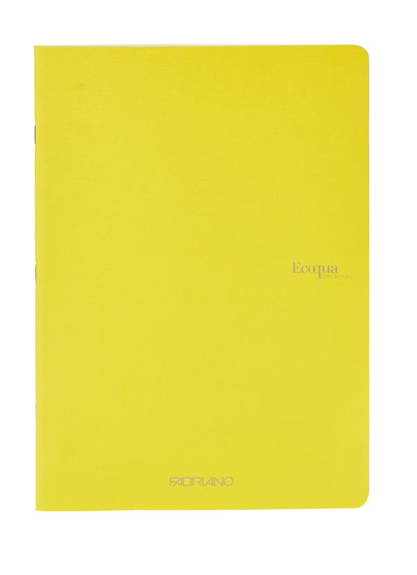 Cuaderno Ecoqua A4 Grap. Amarillo 90g A4