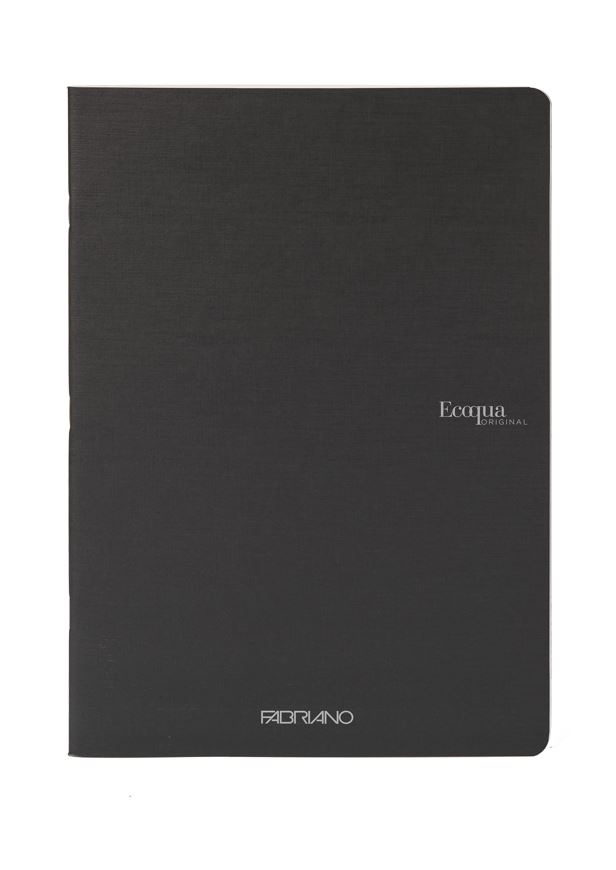 Cuaderno Ecoqua A4 Grap. Liso Negro 90g A4