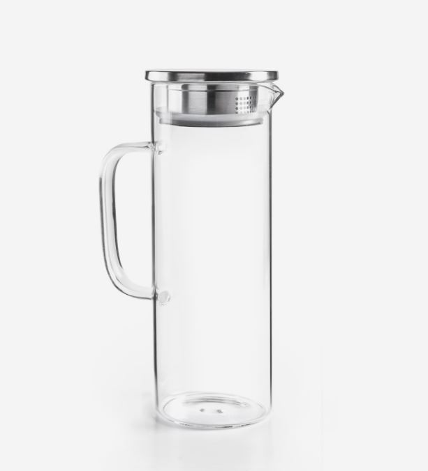Jarra de agua para nevera de Borosilicato 1500ml.