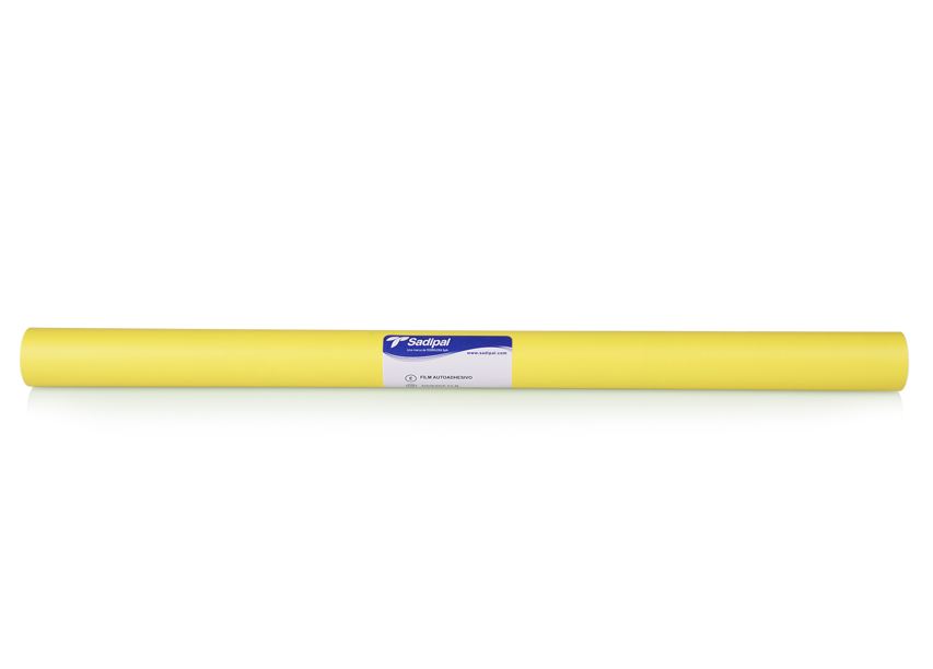 Film Adhesivo Color Vinilo 70 Amarillo Mate 0,50 X 2 m.